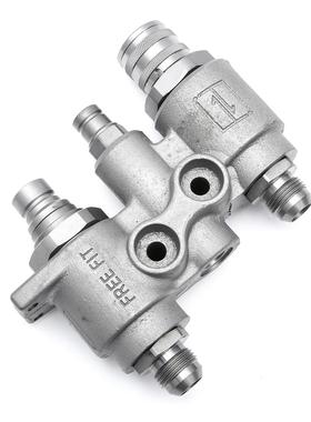 4BD4FH 4BD4FF112通用山猫装载机46mm 48mm 7246783快速接头模块