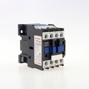交流接触器CJX2-1210常开1201常闭电流12A线圈L电压220V380V110V3