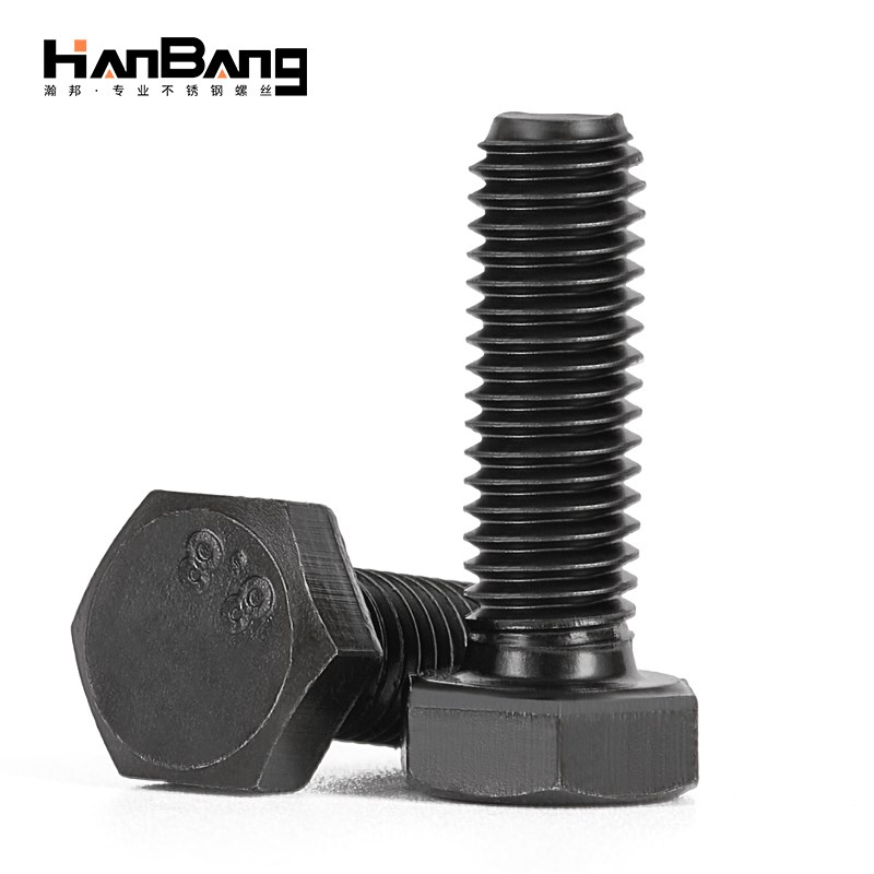 8.8级外六角螺丝高强度全牙加长六角头六螺栓5MM6MM810M12M14M方1