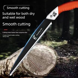 德国工艺折叠手工锯小型家用手持锋利钢锯木子树砍树神Y器万能锯