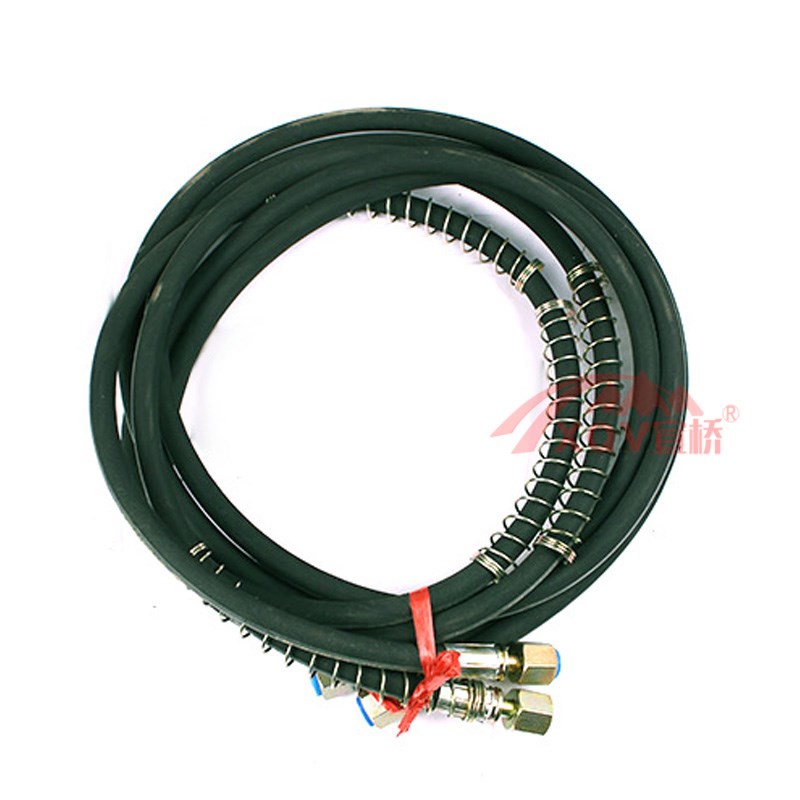 广西柳州配套张拉m机千斤顶高压油泵快接接头油嘴高压油管