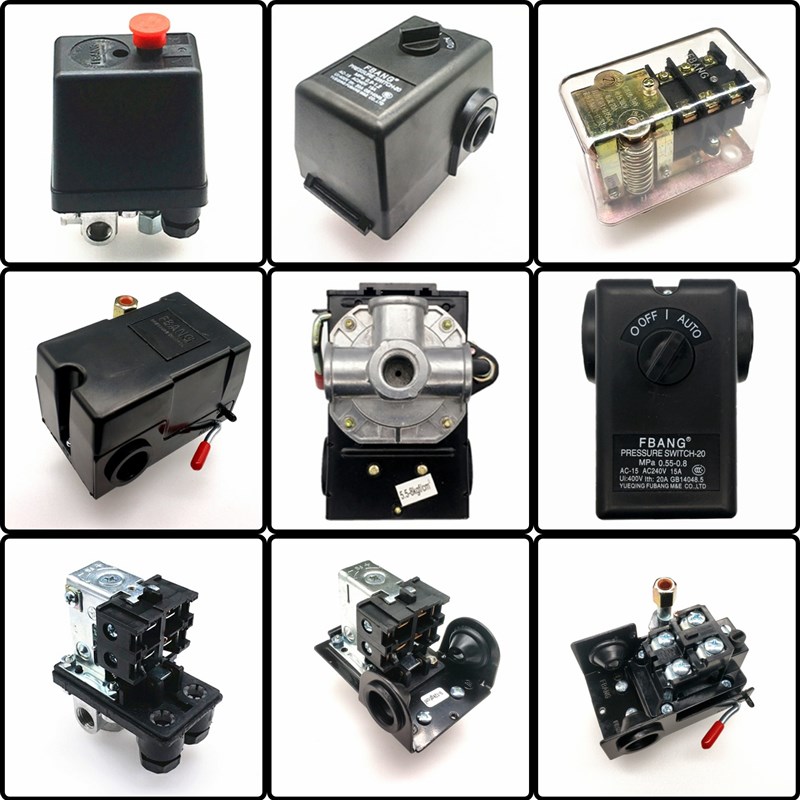空压机配件压力开关支架总成A气压自动控制开关气泵启动控制器