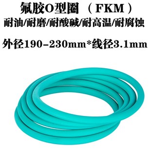 215 线径3. m195 230 225 220 210 205 200 190 氟胶O型圈密封圈