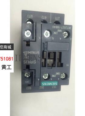 议价西B门子进口原装接触器3nR4T2021B4 63RT27210261BB44 DC24V