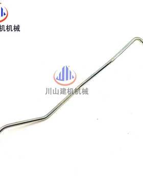 挖掘机配件HD820神钢SK200-6E增压器进油管6D34发动机涡轮进油管