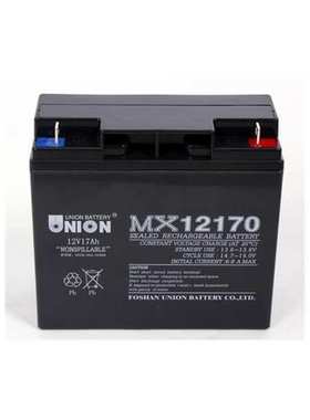 UNION友联蓄电池MX12070 MX12650 VR1238 12v7ah17ah24ah65ah100a