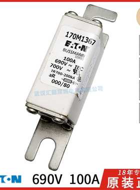 伊顿BUSSMANN熔断器170M1368 125A 170M1369 160A 690V/700V保险