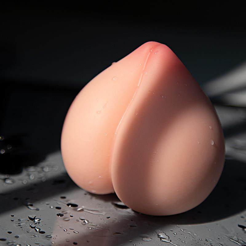 解压玩具捏捏乐成人胸可吮吸假胸部模型仿真男用咪咪球硅胶奶乳房