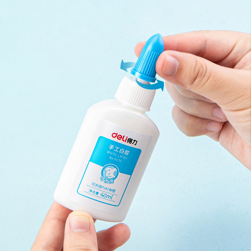 得力白胶学生手工胶水木工白胶白乳胶diy手账幼儿园儿童液体胶水,文具电教/文化用品/商务用品,胶水,淘宝优惠券,粉丝福利购,淘宝优惠卷