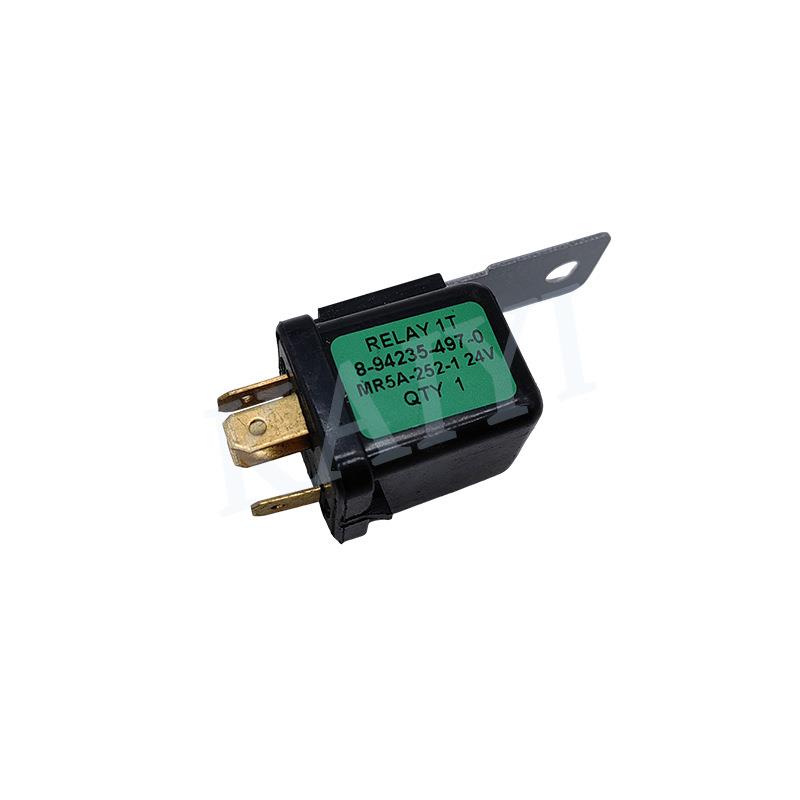 挖机配件五十铃发动机空调鼓风机压缩机继电器8-94257-497-0 24