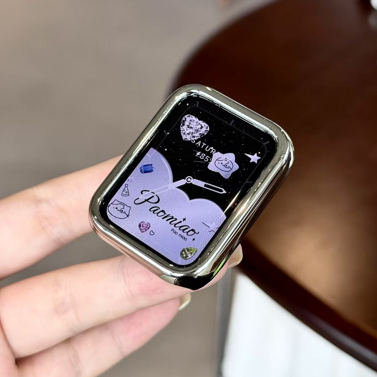 适用于小米手环9pro保护壳Mi band9pro镂空半包9代防水边框防摔防刮智能运动手表PC电镀硬壳屏幕保护套男女款图片