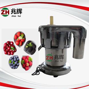 苹果生姜榨汁机厂家 蔬果榨汁设备 商用小型台式 汁渣分离榨汁机