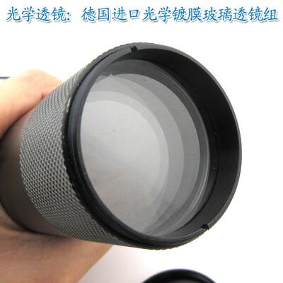 光束直径40mm点状镭射平行光源绿光 650nm红光正圆点光斑激光模组