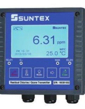 现货SUNTEX余氯检测表CT-6310RS余氯变送器纯水余氯测定仪