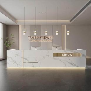 公司前台接待台酒店售楼部服务台服装店理发店餐馆收银台吧台定制