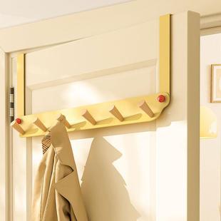 创意木艺门后挂钩门背式免打孔艺术装饰挂衣架置物架门上挂架衣钩