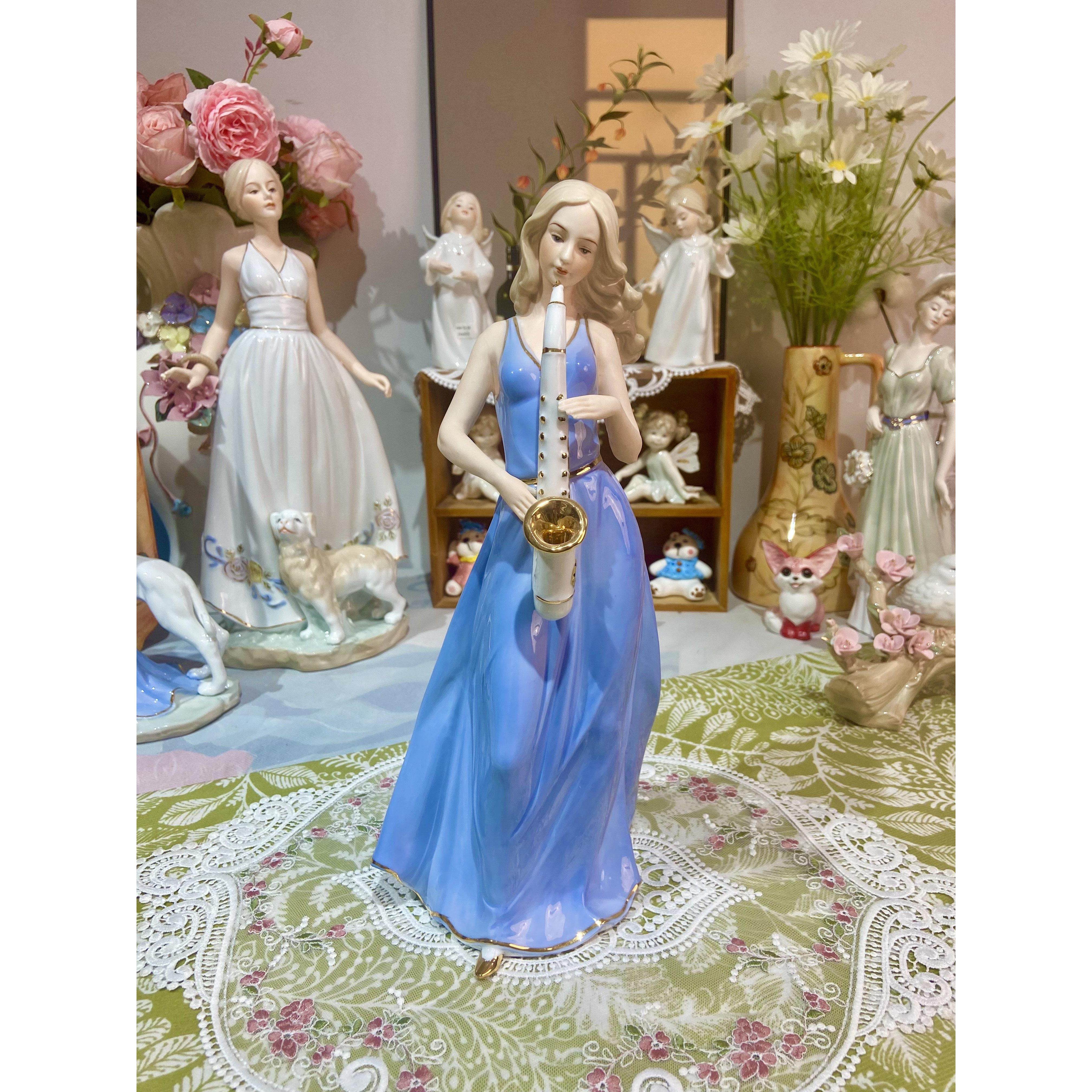 创意女孩陶瓷摆件家居客厅酒柜房间少女心装饰品新结婚礼物送新人,家居饰品,装饰摆件,淘宝优惠券,粉丝福利购,淘宝优惠卷