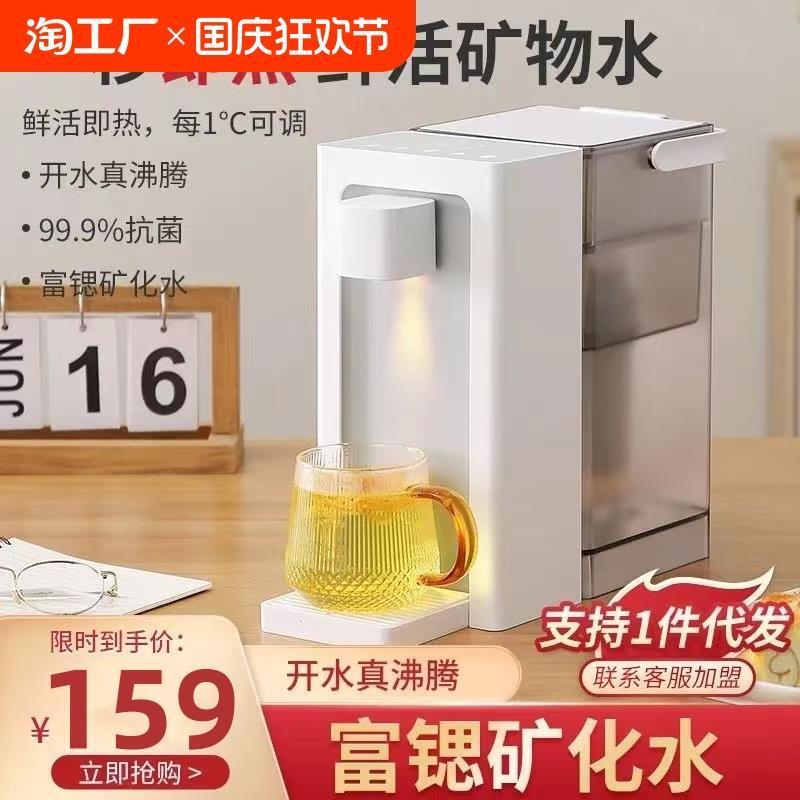 即热型式小型新款迷你台式饮水机家用电烧水壶茶吧机自动智能加热