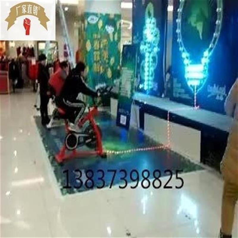 速发大型b活动游戏游乐设备 灯v带单车发电机道具七夕景区 亮灯广