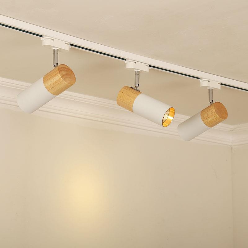 北欧COB轨道灯家用明装聚光服装店商场背景墙客厅小山丘个性射灯