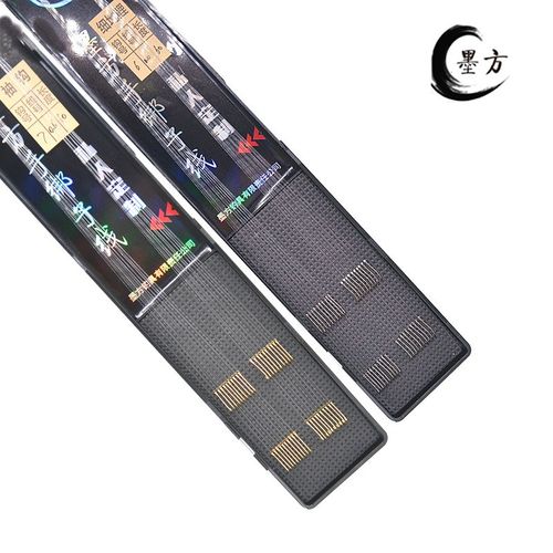 墨方手绑子线定制子线黑坑偷驴野钓鲫鱼鲤鱼狼牙鱼钩金袖细地鲤