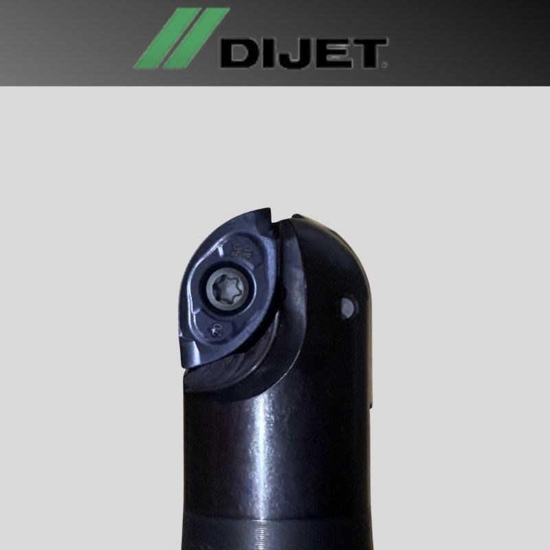 日本戴杰SWB可转位球头型立铣刀杆SWBS2018S25柳叶型刀片DIJET