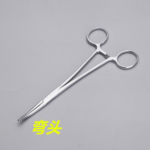 不锈钢拔火罐镊子专用钳子夹钓鱼钳子宠物拔毛钳子直头弯头包邮