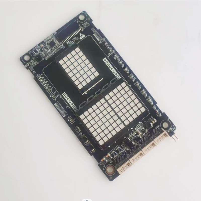 电梯配件韦伯专用轿厢外招点阵显示板MCTC-HCB-R6000-WB工程全新