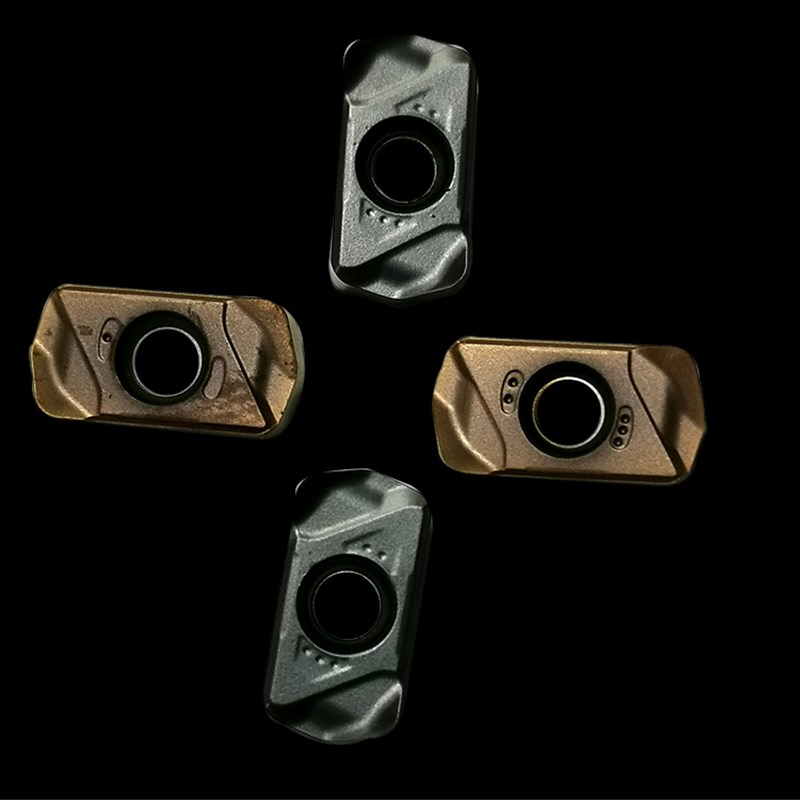 快进给铣刀杆大进给开粗插铣刀杆双面刃LNMU0303ZER刀片刀盘