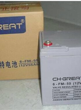 CH.GREAT格瑞特电池6-FM-55直流屏12V55AH通讯交换机UPS备用电源