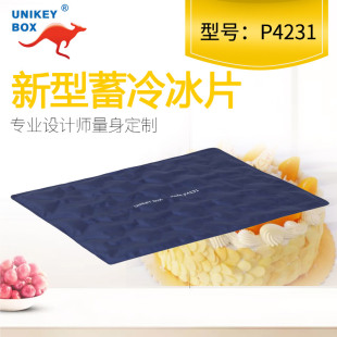 冰袋冰片冷板冰排重复使用蓄冷剂烘焙配送冷冻面团保温辅助保温箱