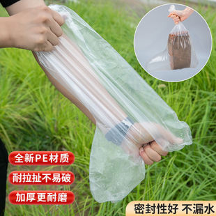 套防水鞋 一次性鞋 套雨天加厚长筒养殖场靴套户外漂流塑料靴套
