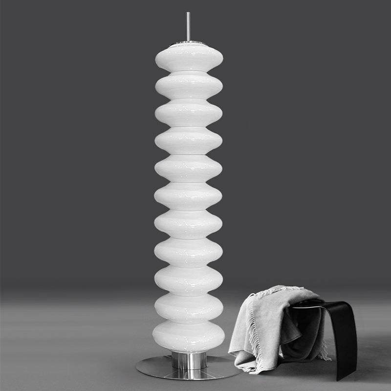 北欧客厅小红书落地灯简约卧室样板房糖葫芦个性民宿展厅装饰灯具