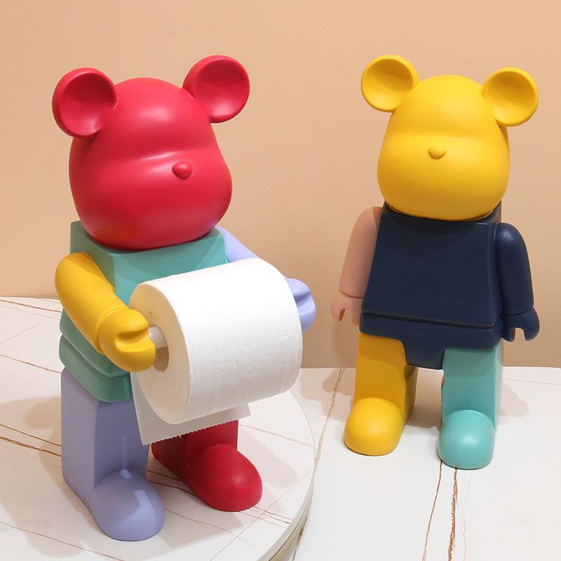 暴力熊存钱罐摆件笨鸟创意暴力熊系列纸巾盒客厅样板间家居装饰品