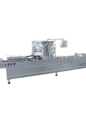 厂家供应鸭蛋全自动双面拉伸连续热成型真空包装机 DZR-680包装机