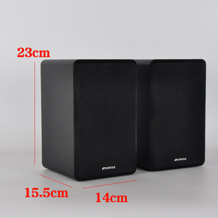 山水木质家庭影院5.1环绕音箱4寸全频家用电脑卧室桌面小无源音响