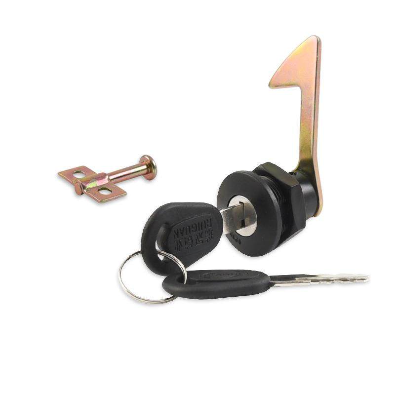 电动车后备箱锁钩电瓶车后尾箱锁芯摩托车储物箱锁尾箱锁通用配件