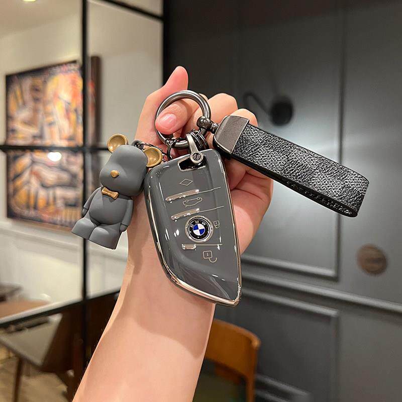 22款钥匙套3系5系1系x1 x2 x3 x5 x6 x7车325li扣ix3男女高档22款