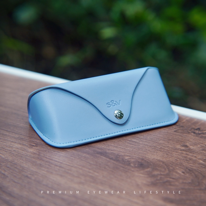 MARCWOOD眼镜盒送眼镜布