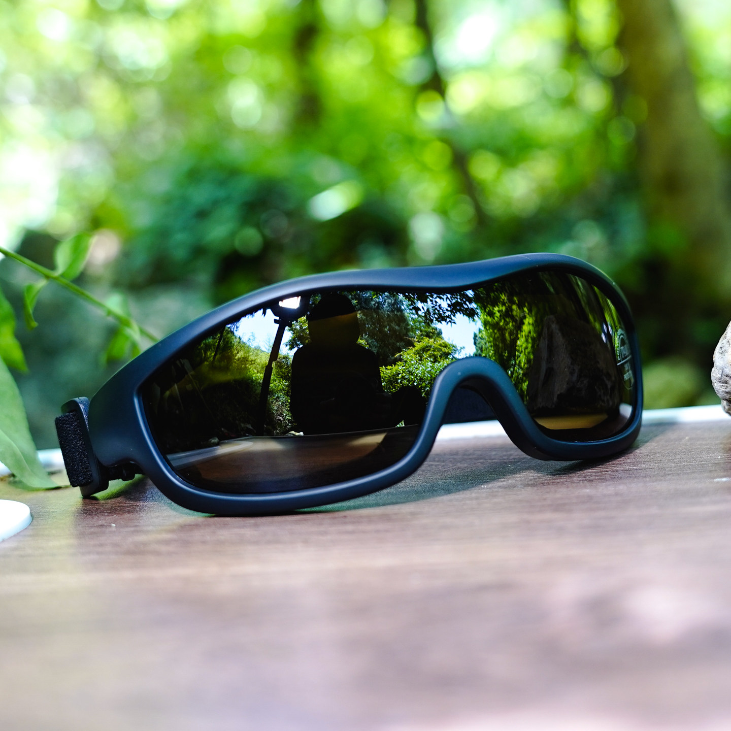 摩托车自行车紫外线防护户外眼镜防尘防沙冲击战斗战术茶色护目镜