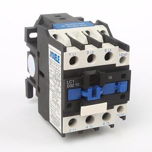 巨优CJX2-3210交流接触器LC1D32A CJX2-3201 220V三相接触器