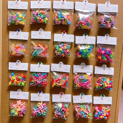 mini 001 儿童花朵皇冠兔子五角星迷你小发夹kids mini hair clip