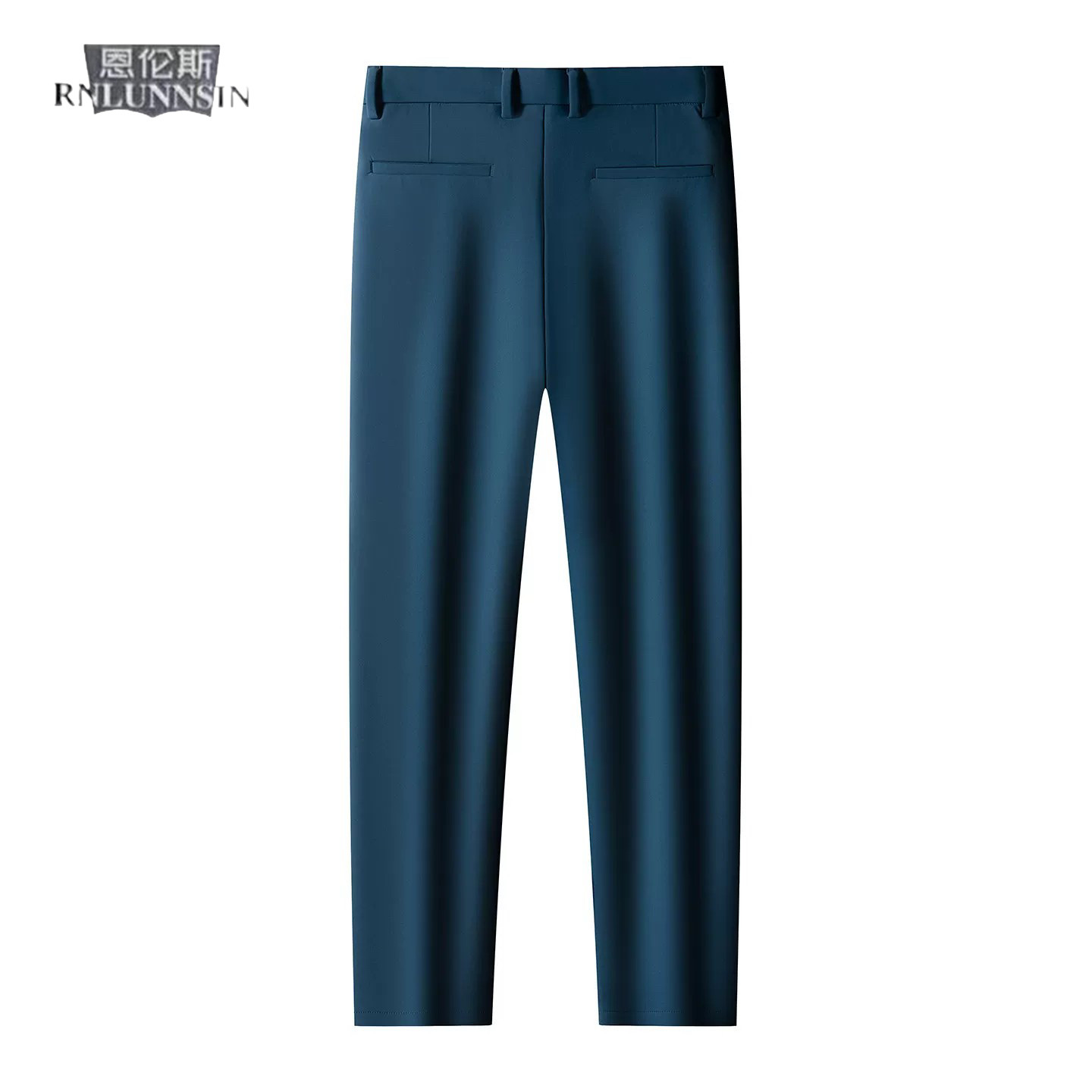 时尚休闲男裤子2026春季新款修身直筒长裤弹力易打理商务通勤西裤