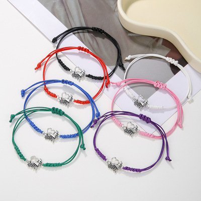 新品热销欢呼加油手绳 cheer欢呼啦啦队手工编织可调节手链女