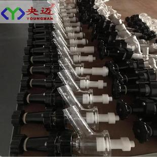 厂家直供 玻璃反应釜底阀釜放料阀 安全可靠