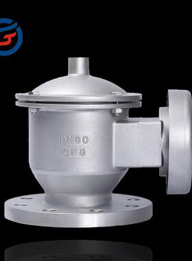 华光 HXF带呼出接管阻火呼吸阀 304碳钢衬氟储罐防爆呼吸阀DN50