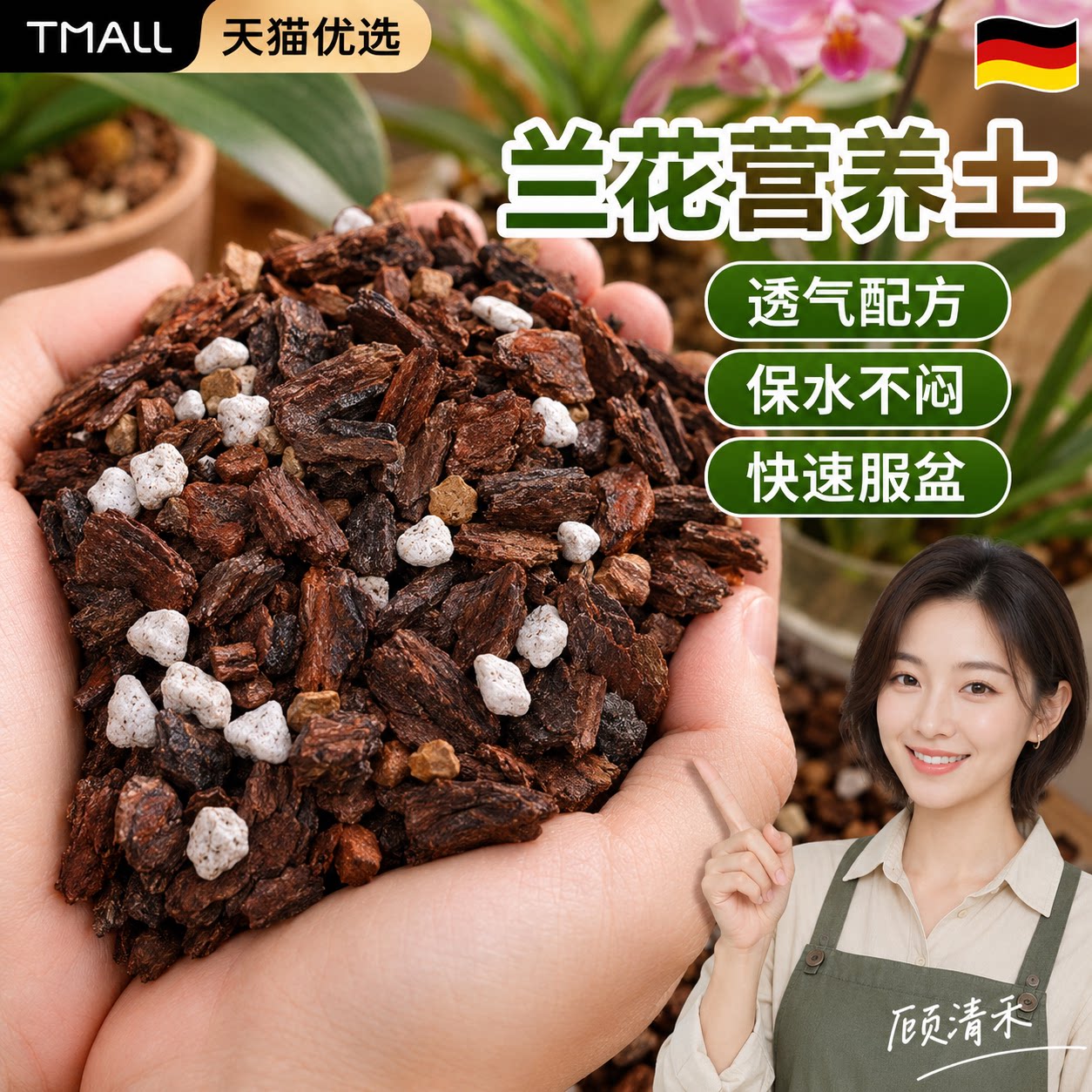 【央ma力荐】兰花土松鳞土