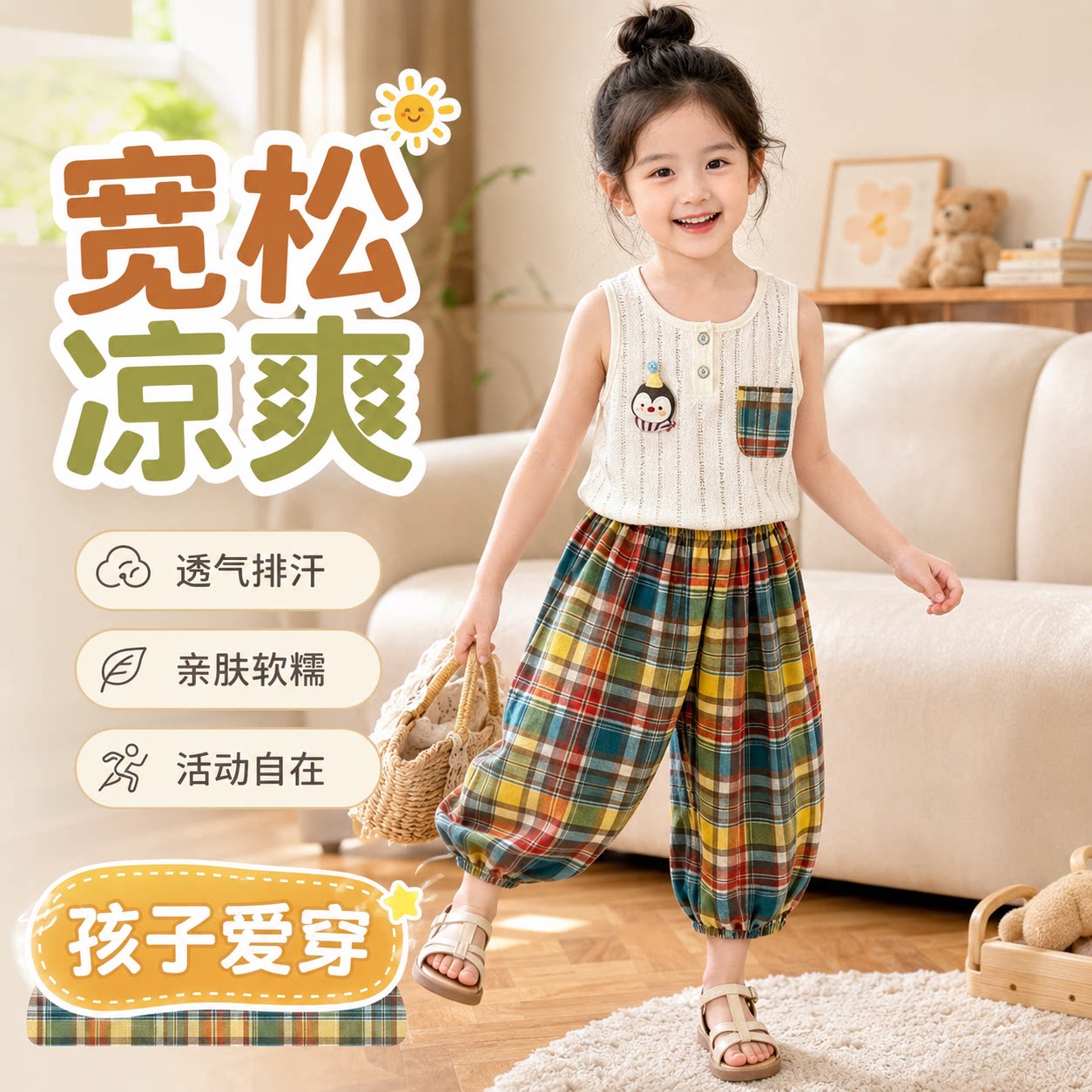【央ma力荐】防滑儿童凉鞋