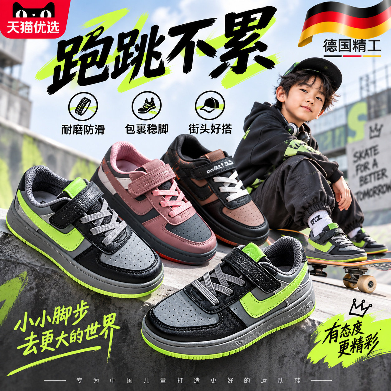 【德国精工】春秋季软底防滑鞋子