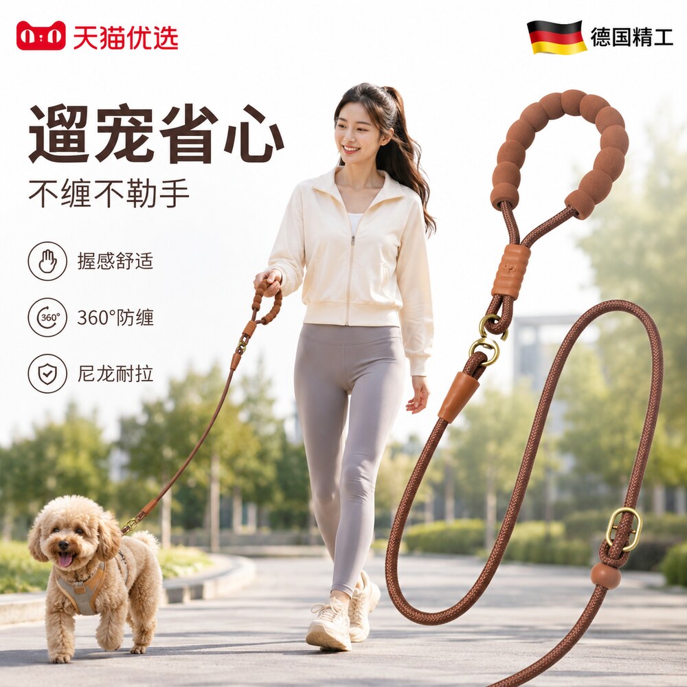 【央ma力荐】狗绳防爆冲溜
